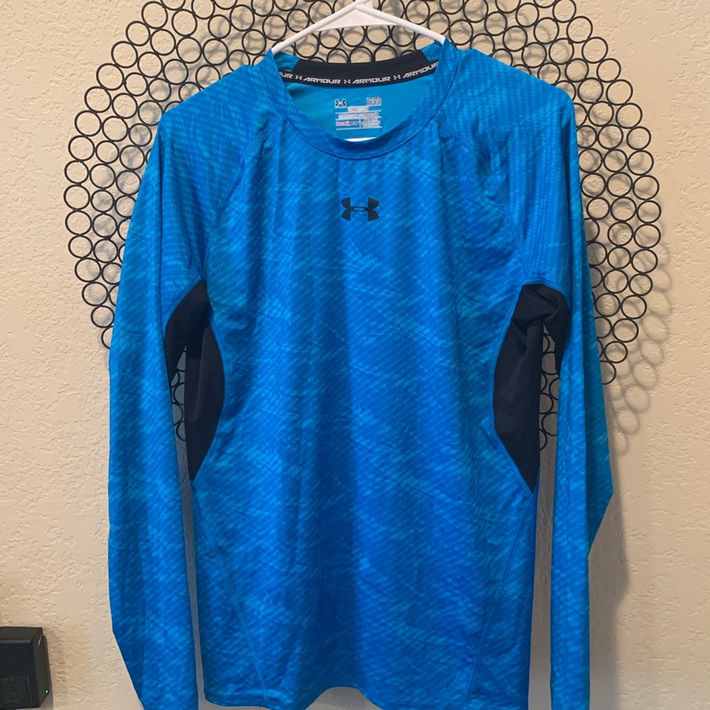 Under Armour compression Heat Gear Long sleeve mens sz L